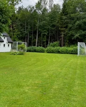 Family With Pool, Trampoline, And Large Garden Holmestrand